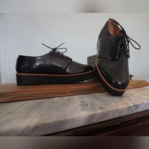 Chinese Laundry Creepers Size 7.5 Vegan Black Patant